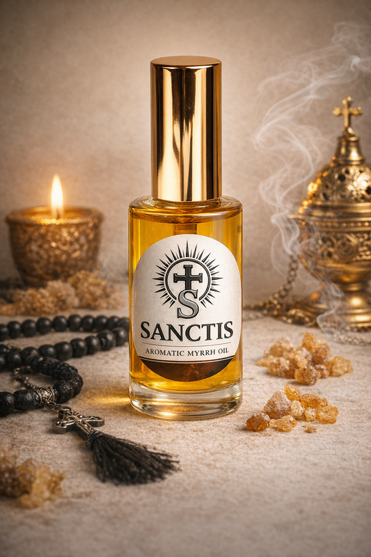 Parfum Sanctis 30ml - extract arome de mir Manastirea Vatopedi,Muntele Athos