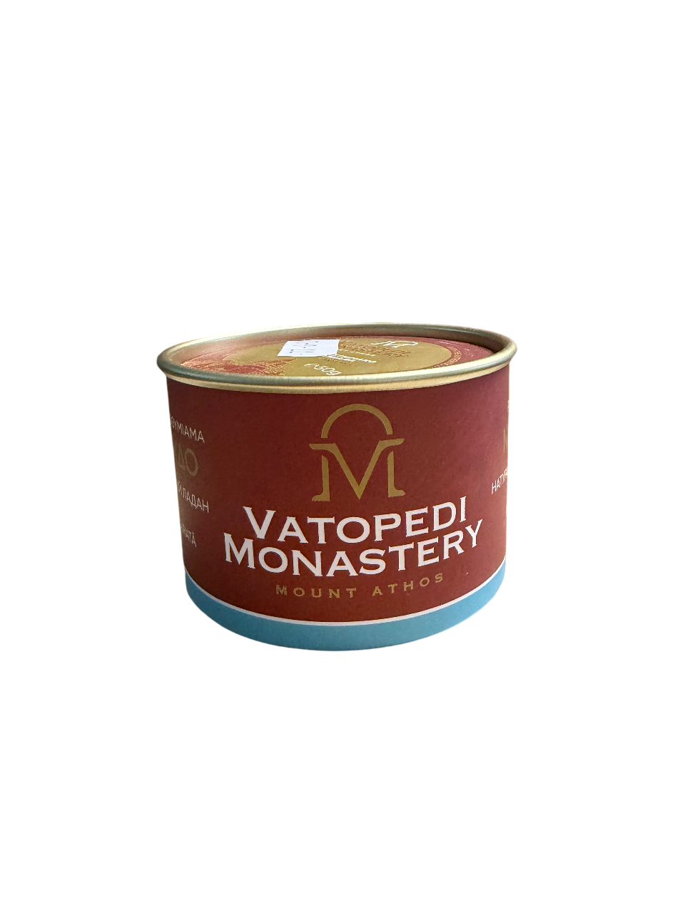Tămâie Pură de Muntele Athos Rețetă Tradițională Veche 50g Produs Autentic al Mănăstirii Vatopedi Sfânta Mare Mănăstire Vatopedi, Muntele Athos - Trandafir