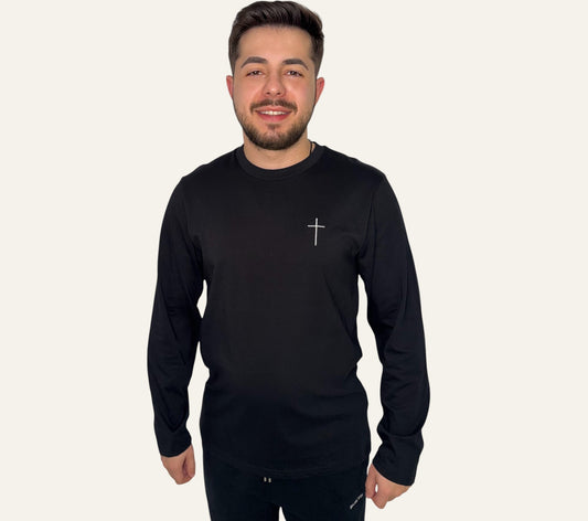 Maleta maneca lunga cu broderie Sanctis