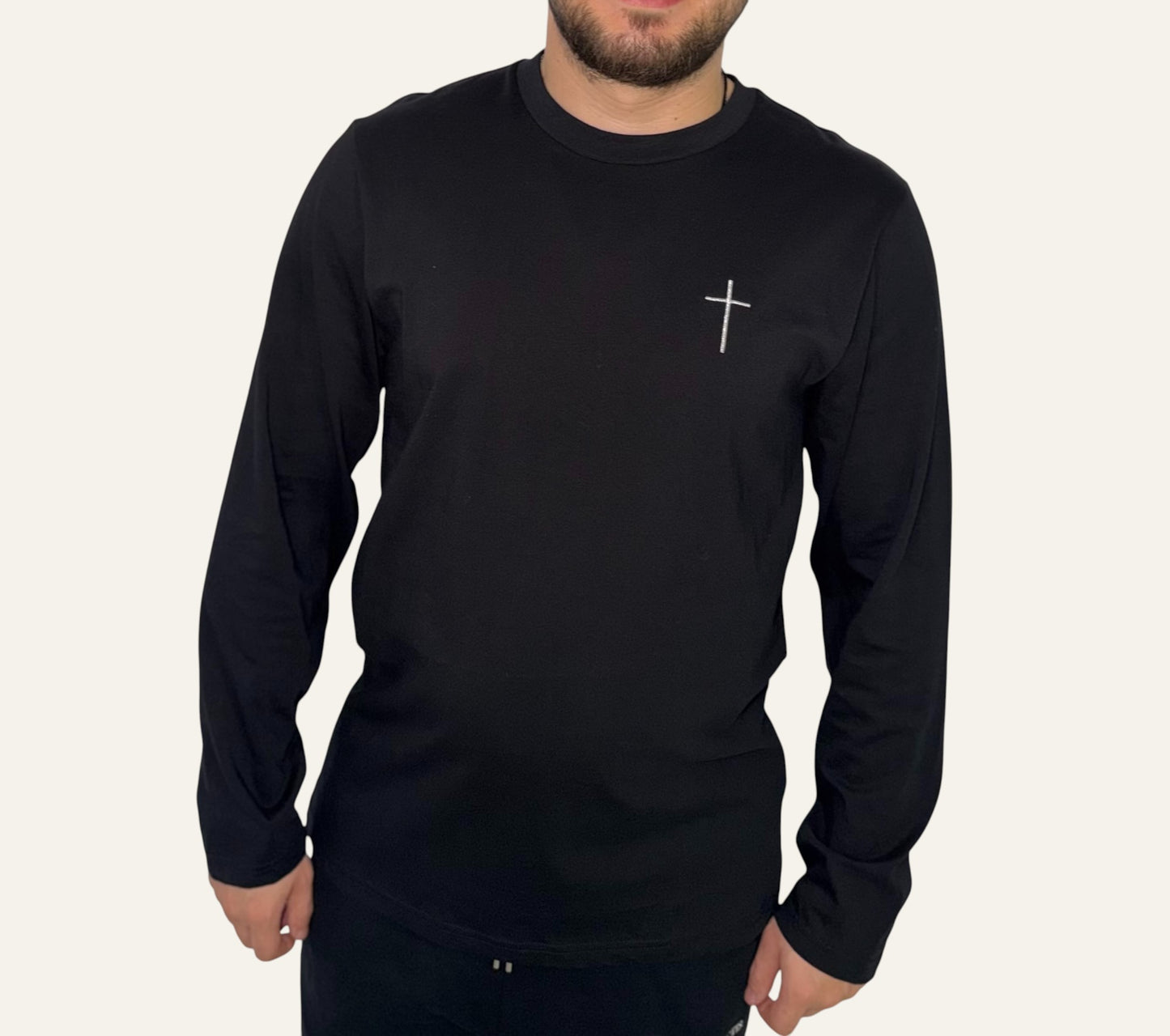 Maleta maneca lunga cu broderie Sanctis