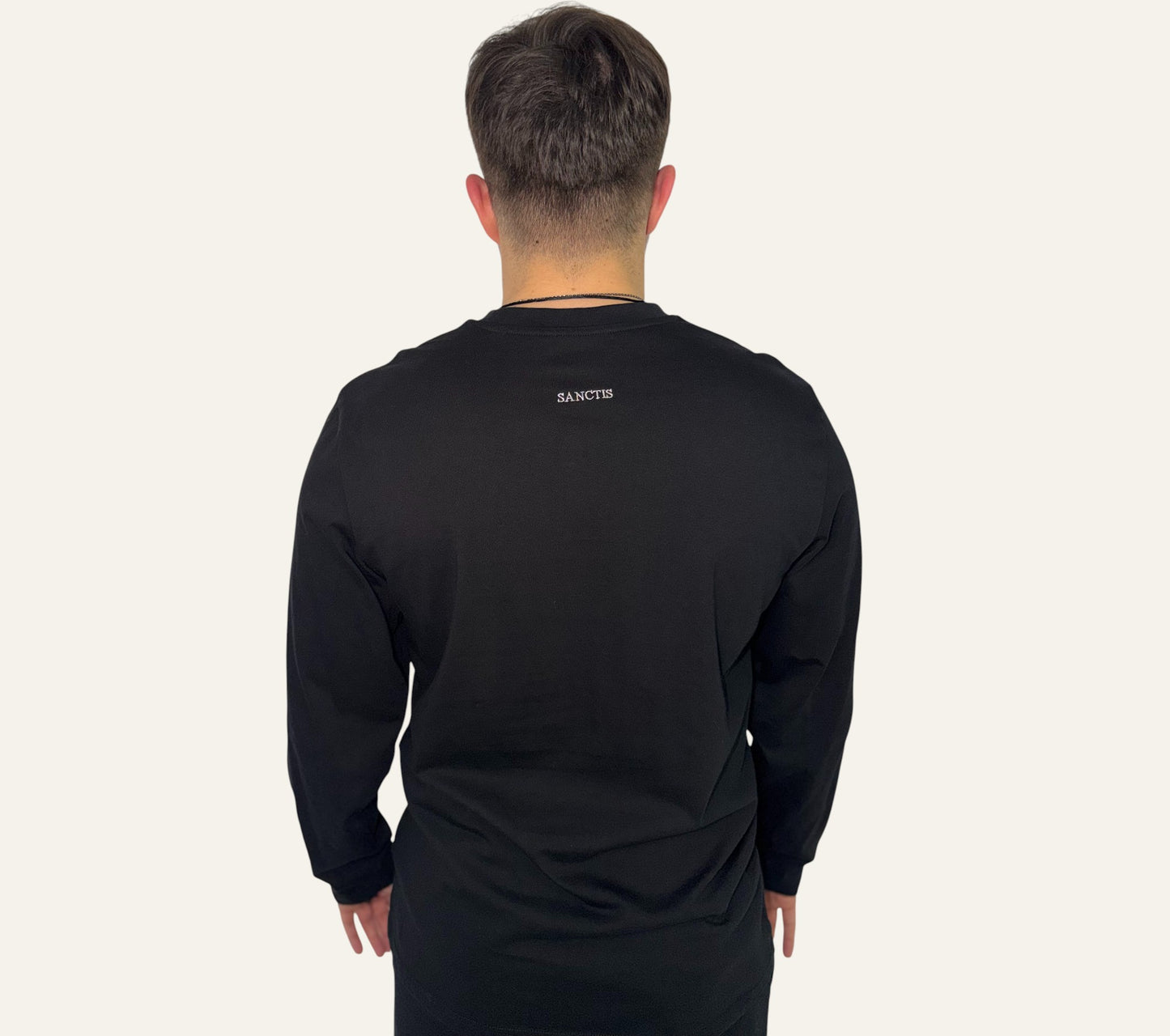 Maleta maneca lunga cu broderie Sanctis