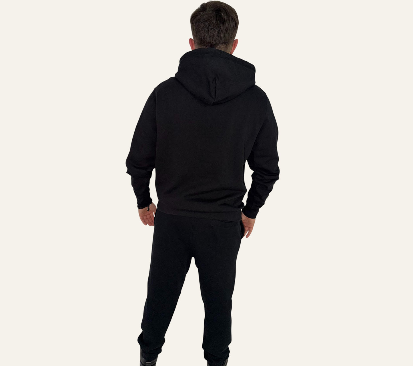 Trening cu hanorac si broderie Sanctis