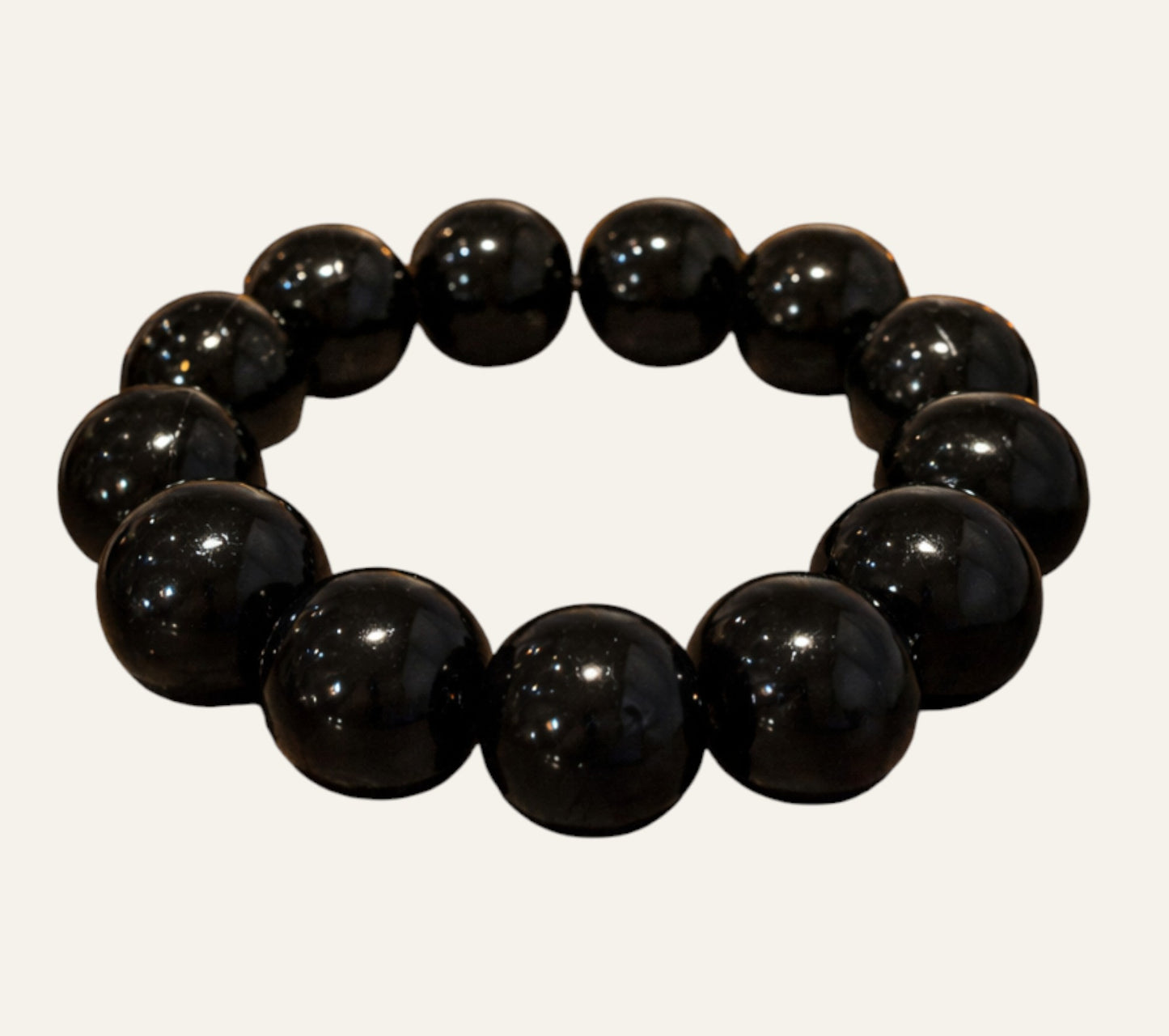 Metanier pentru rugăciune din onix – 10 bile mari( cele 10 porunci) - Manastirea Vatopedi,Muntele Athos